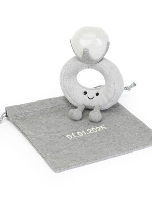 Amuseables Diamond Ring with Personalised Bag