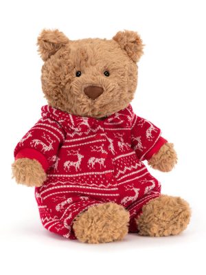 Bartholomew Bear Winter Pyjamas