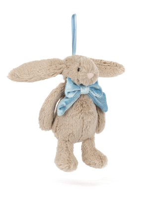Bashful Beige Bunny Decoration