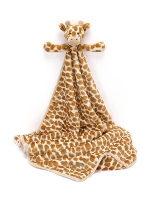 Personalized Bashful Giraffe Blankie