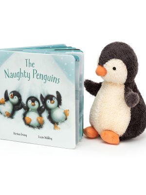 The Naughty Penguins Book and Peanut Penguin Medium