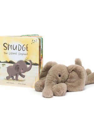 Smudge the Littlest Elephant Book & Smudge Elephant Medium