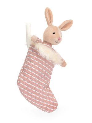 Shimmer Stocking Bunny